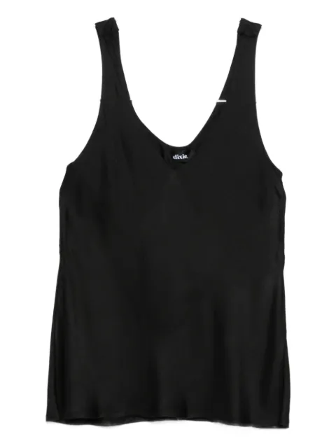DIXIE V-neck cotton top