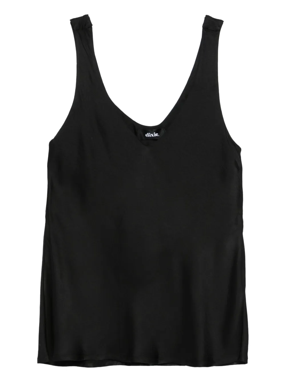 DIXIE top con cuello en V | negro | Image 1