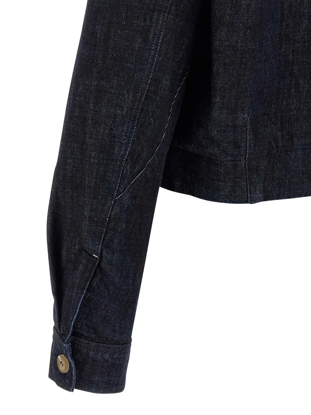 Jacquemus La Veste De-Nîmes Canevas jack Blauw