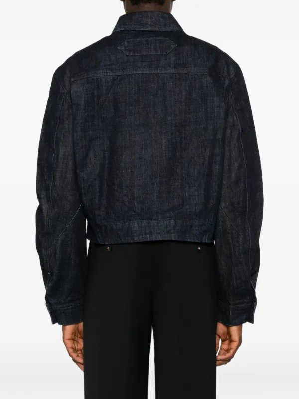 Jacquemus La Veste De-Nîmes Canevas Jacket | Blue | FARFETCH