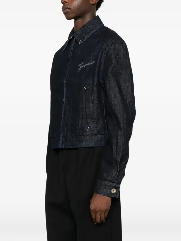 Jacquemus The Canevas De-Nîmes Denim Jacket | Blue | FARFETCH
