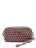 Prada Pre-Owned 2024 geometric-print clutch - Brown