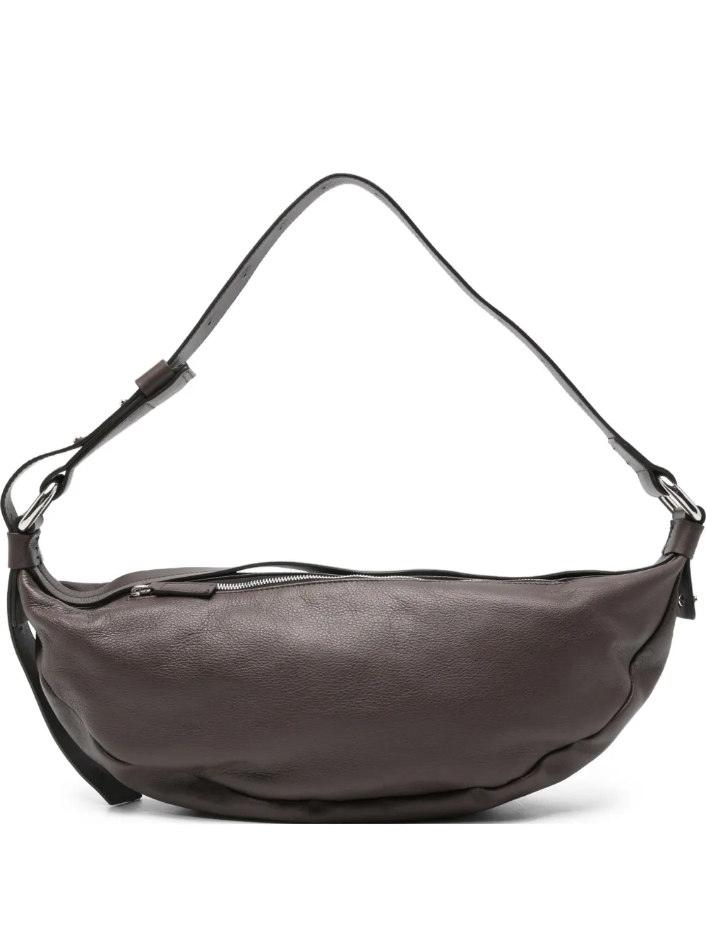 Vic Matie Abigail curved shoulder bag | Brown | Image 1
