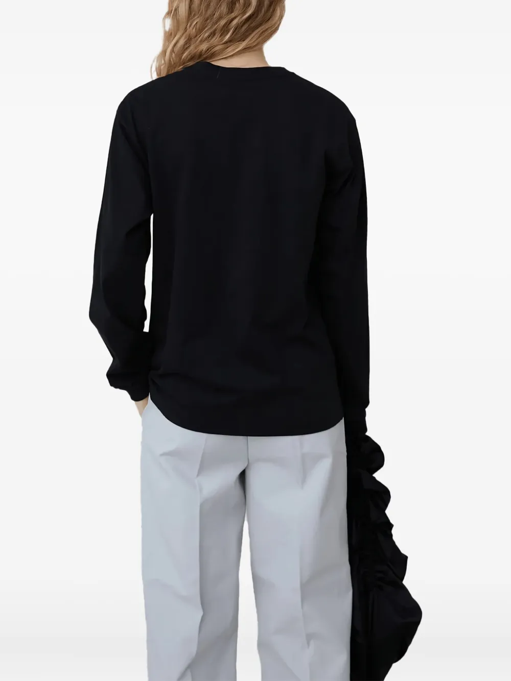 Claudette Logo-Printed Long-Sleeve T-Shirt