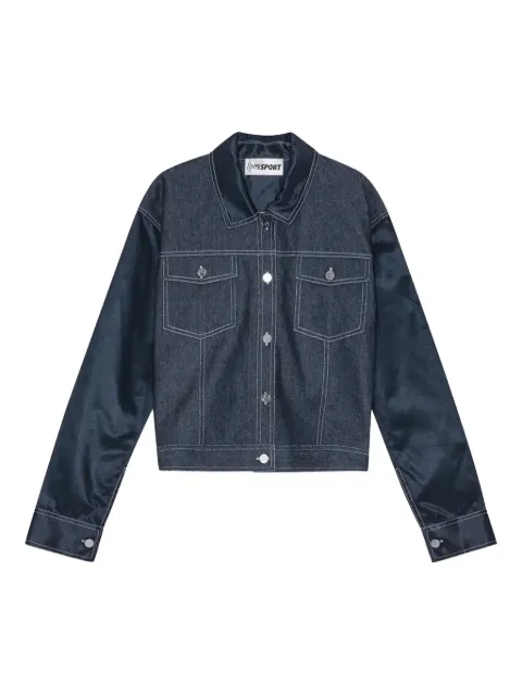 OpéraSPORT buttoned denim jacket