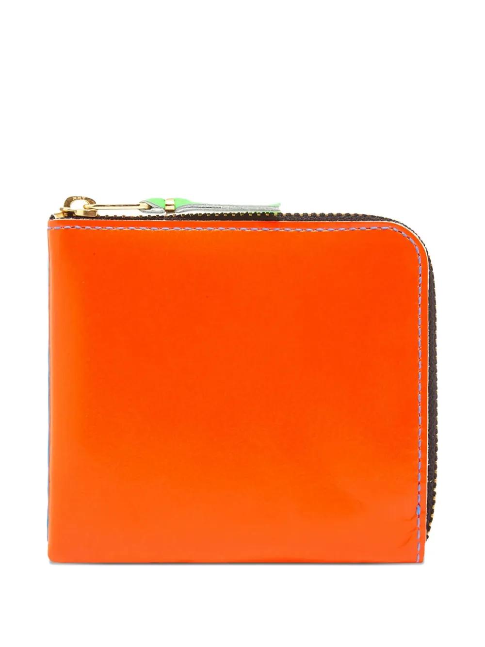 Comme Des Garçons Super Fluo zip-around wallet | Orange | Image 1