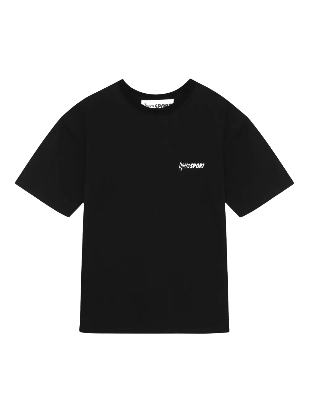 Operasport Claude Organic-cotton T-shirt In Black