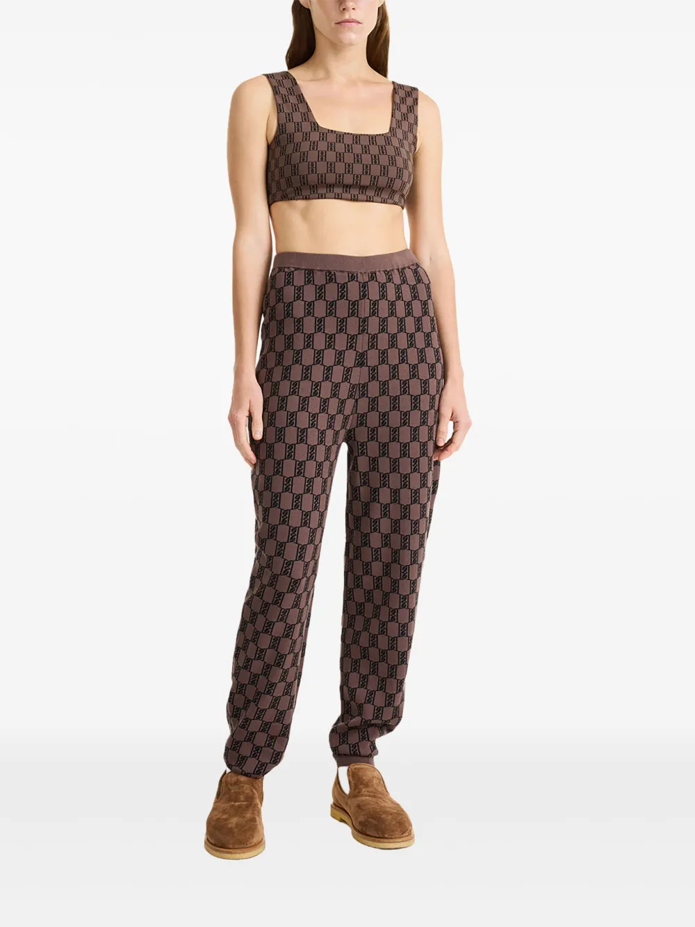 By Malene Birger monogram knit sweatpants | Sweatpants | Image 2