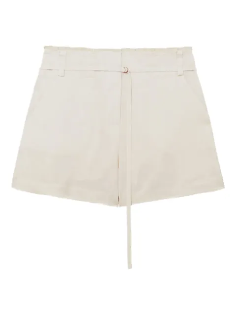 Patrizia Pepe high-waist belt detail shorts