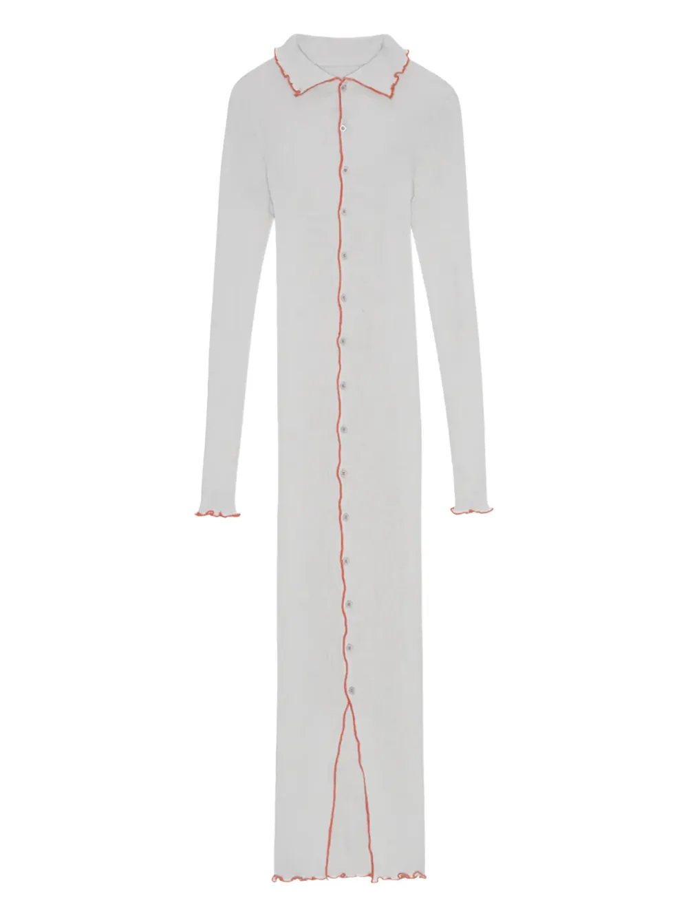 OpéraSPORT Èlèanor organic-cotton midi dress | Grey | Image 1