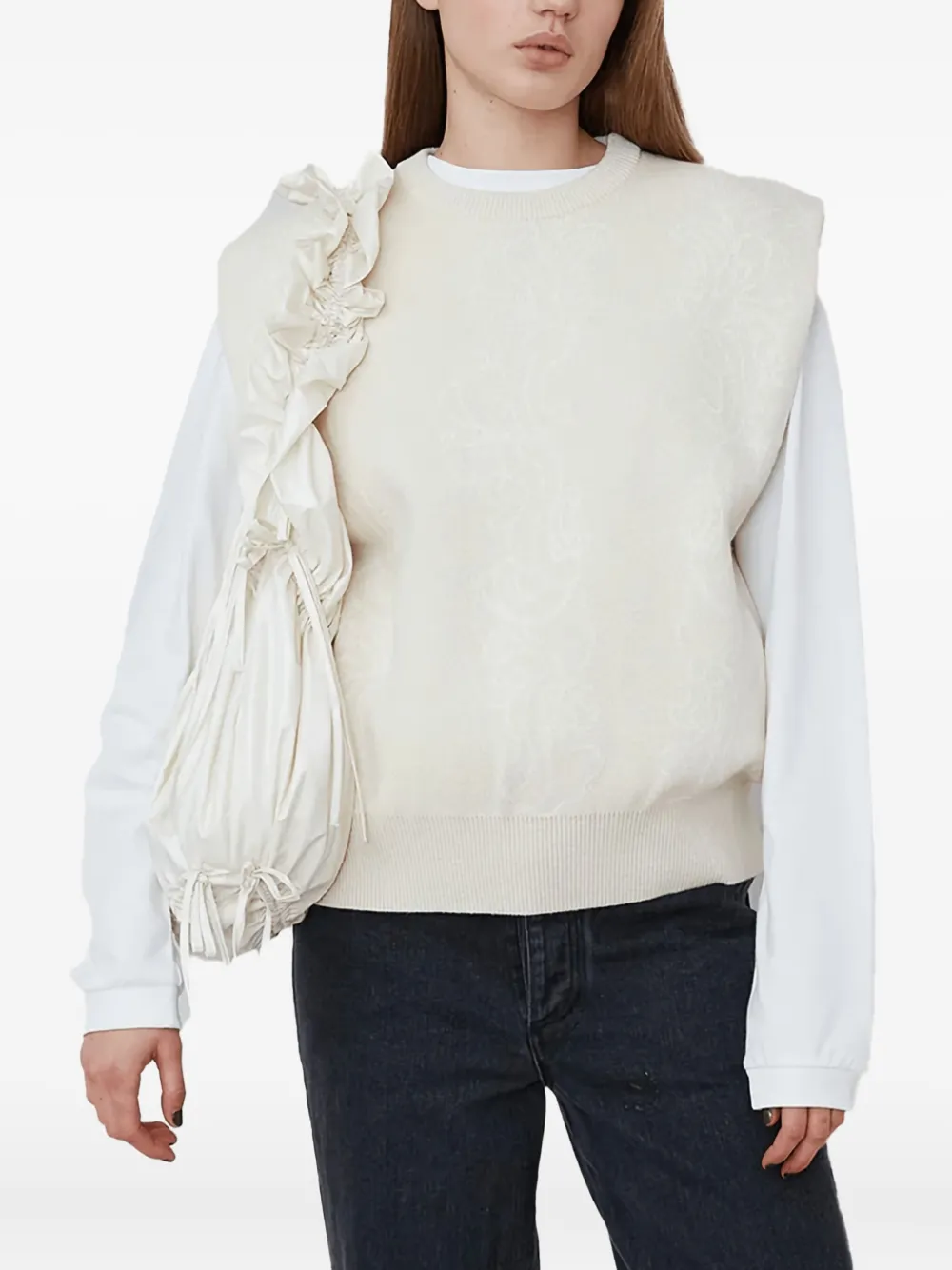 OpéraSPORT Camille sleeveless knitted vest | Vests & Tank Tops | Image 2