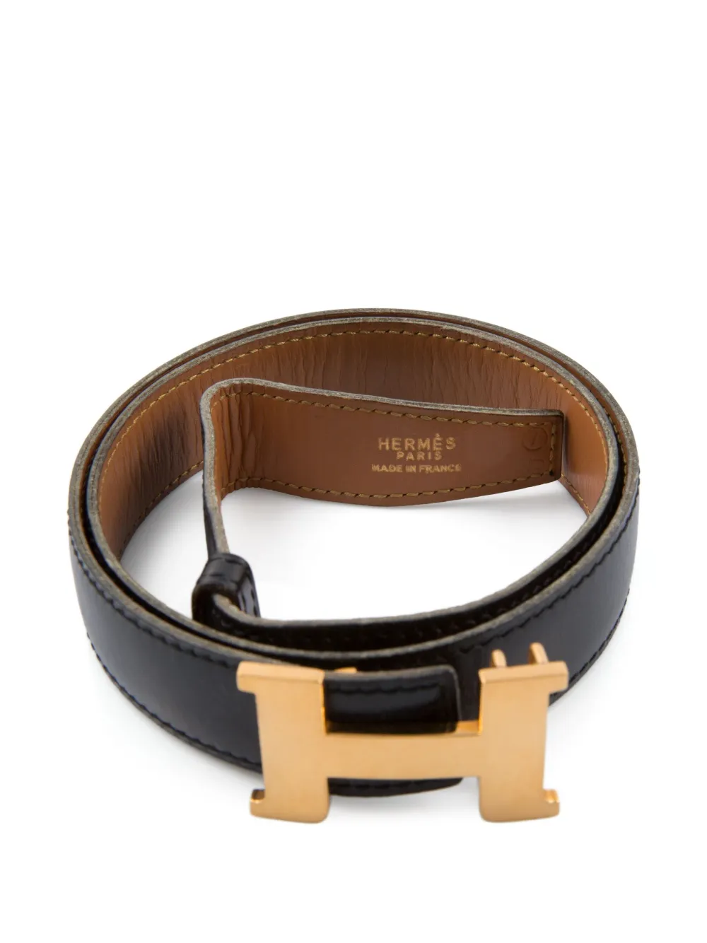 Hermès Pre-Owned 1979 leather belt | Image 2