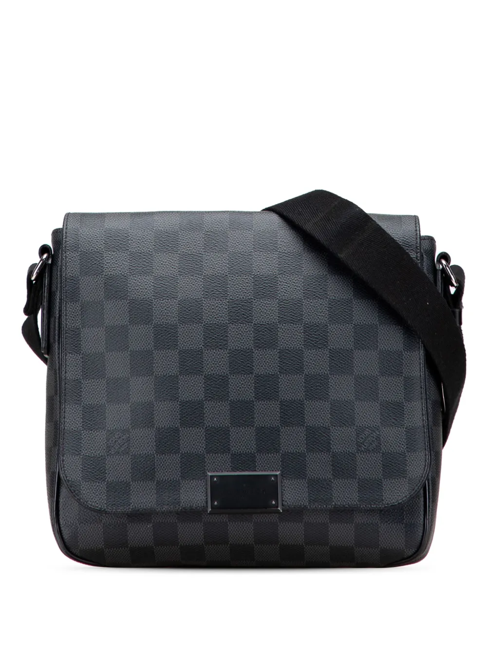 Louis Vuitton Pre-Owned 2015 ダミエ グラフィット ディストリクト PM ショルダーバッグ - ブラック Louis Vuitton Pre-Owned 2015 ダミエ グラフィット ディストリクト PM ショルダーバッグ - ブラック