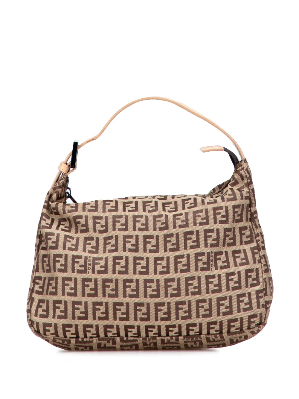 Fendi Pre-Owned 2000-2010 ズッキーノ キャンバス ハンドバッグ - ブラウン Fendi Pre-Owned 2000-2010 ズッキーノ キャンバス ハンドバッグ - ブラウン
