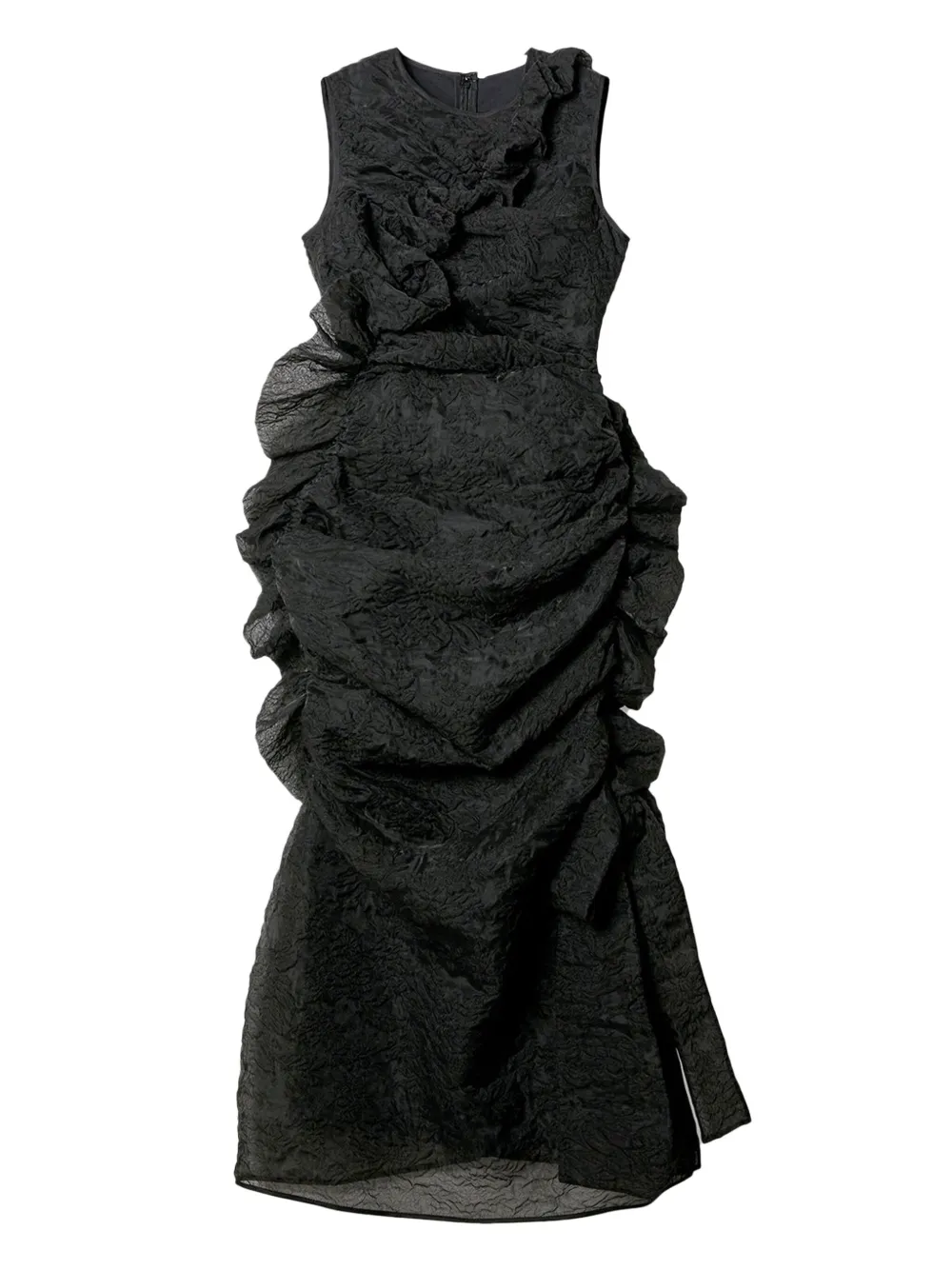 Cecilie Bahnsen ruffled sleeveless dress | Black | Image 1