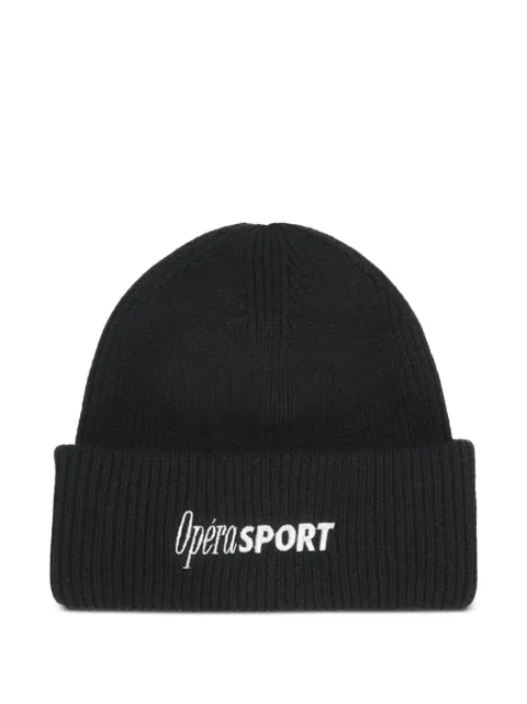 OpéraSPORT Andrè embroidered-logo beanie