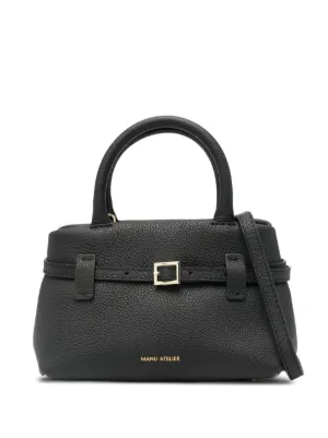 Comme Des Garçons Girl Ruffled Mini Bag | Black | FARFETCH