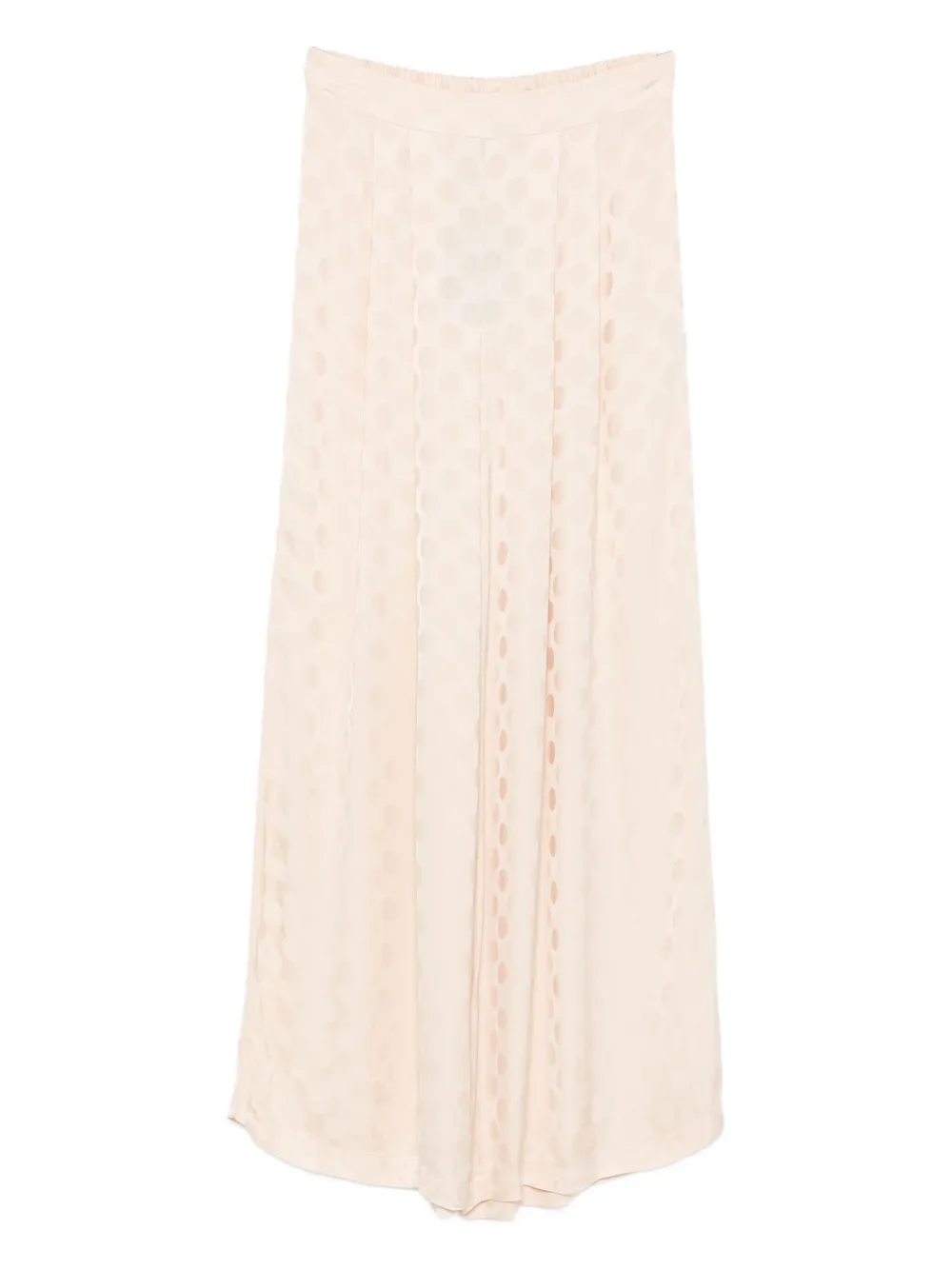 DIXIE pleated polka-dot trousers | Neutrals | Image 1