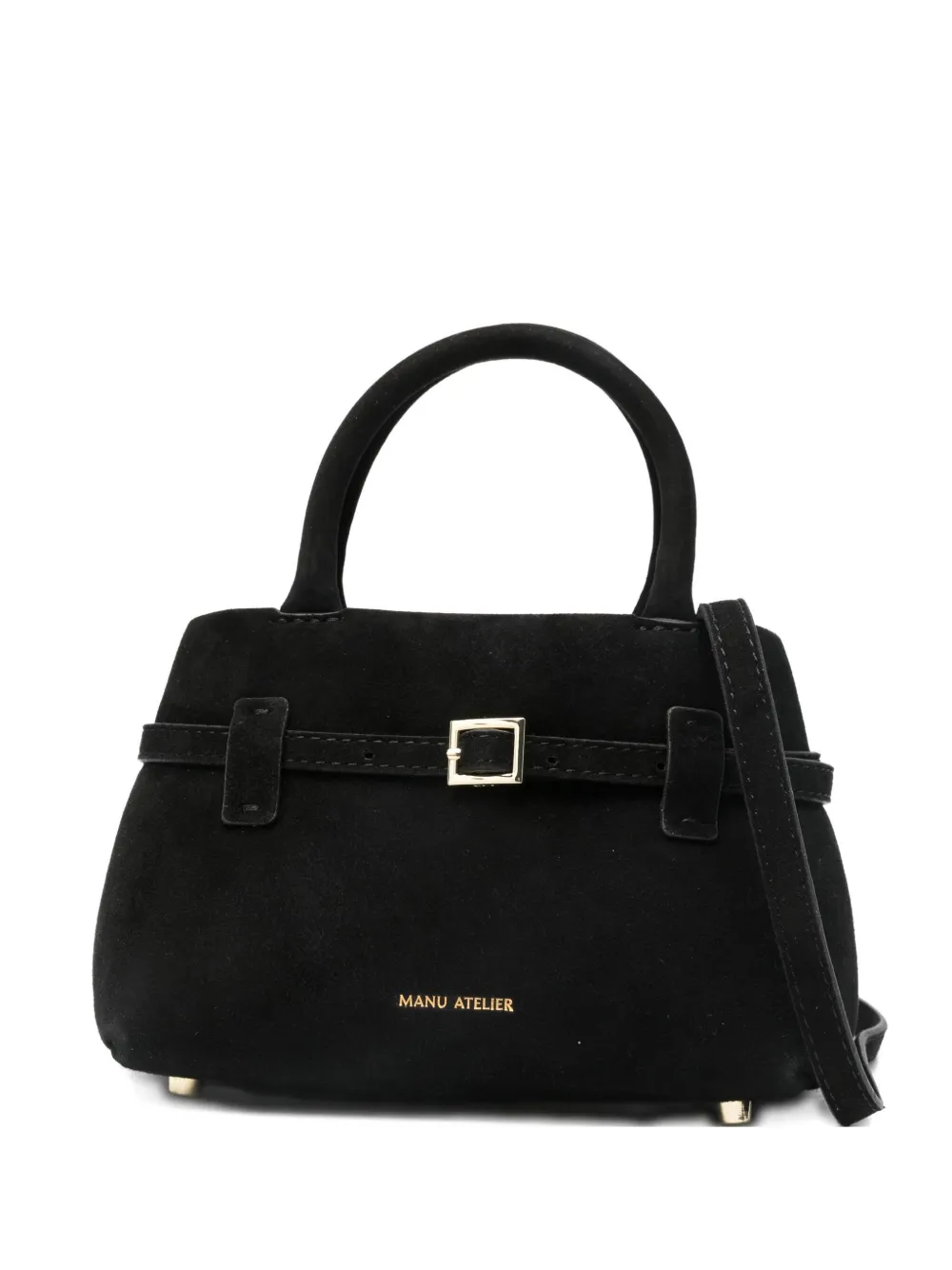 Manu Atelier Le Cambon 20 Handbag In Black