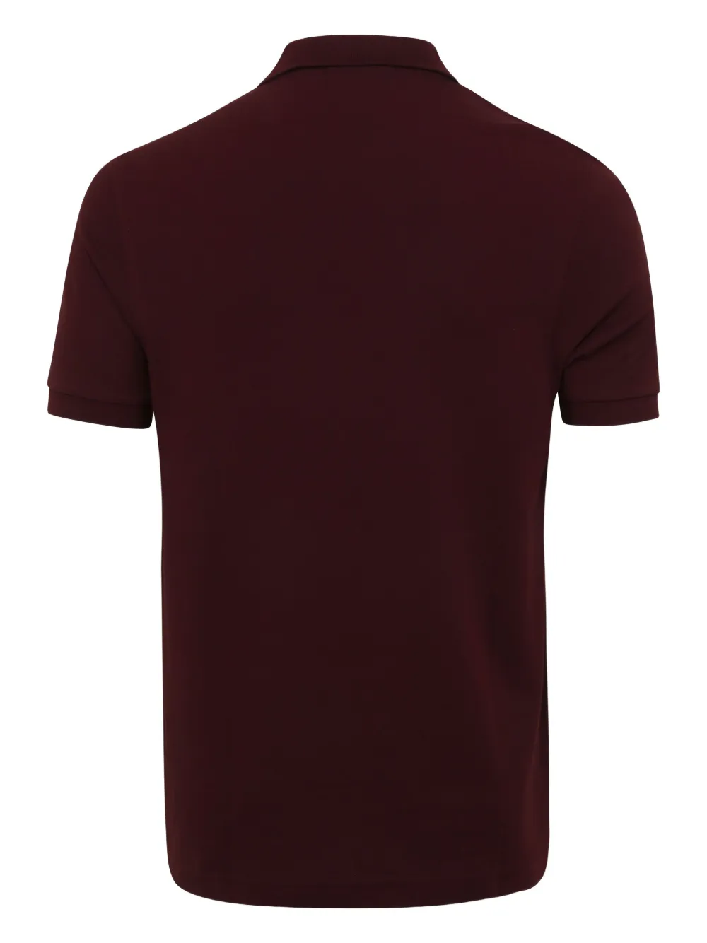 Fred Perry embroidered-logo polo shirt - Rood