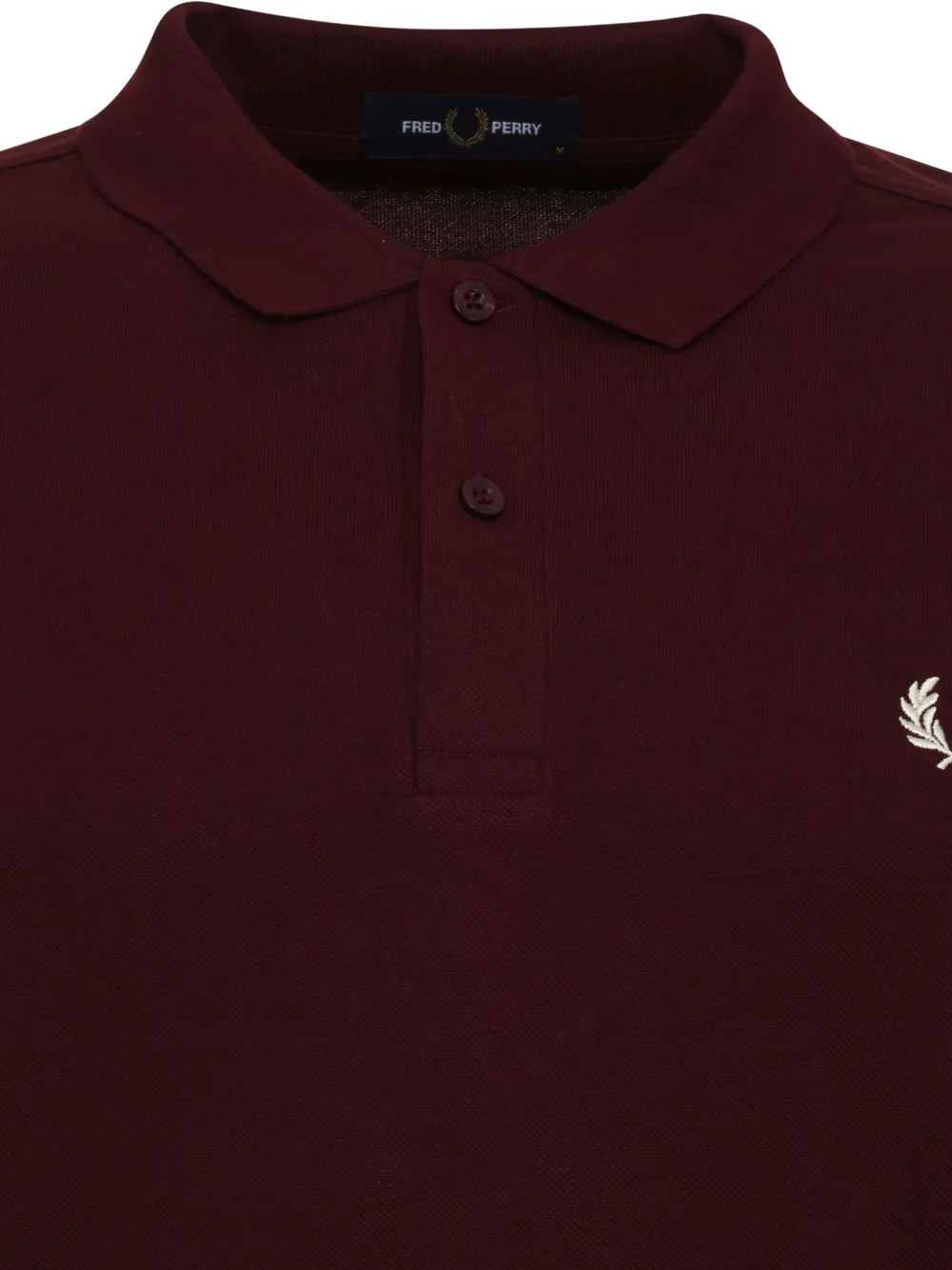 Fred Perry Poloshirt met geborduurd logo Rood