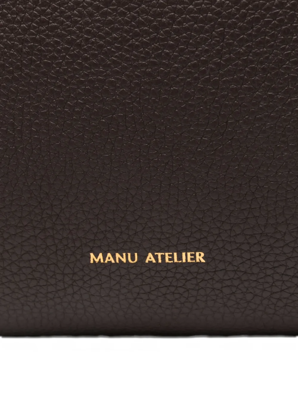 Manu Atelier Le Cambon East West schoudertas Bruin