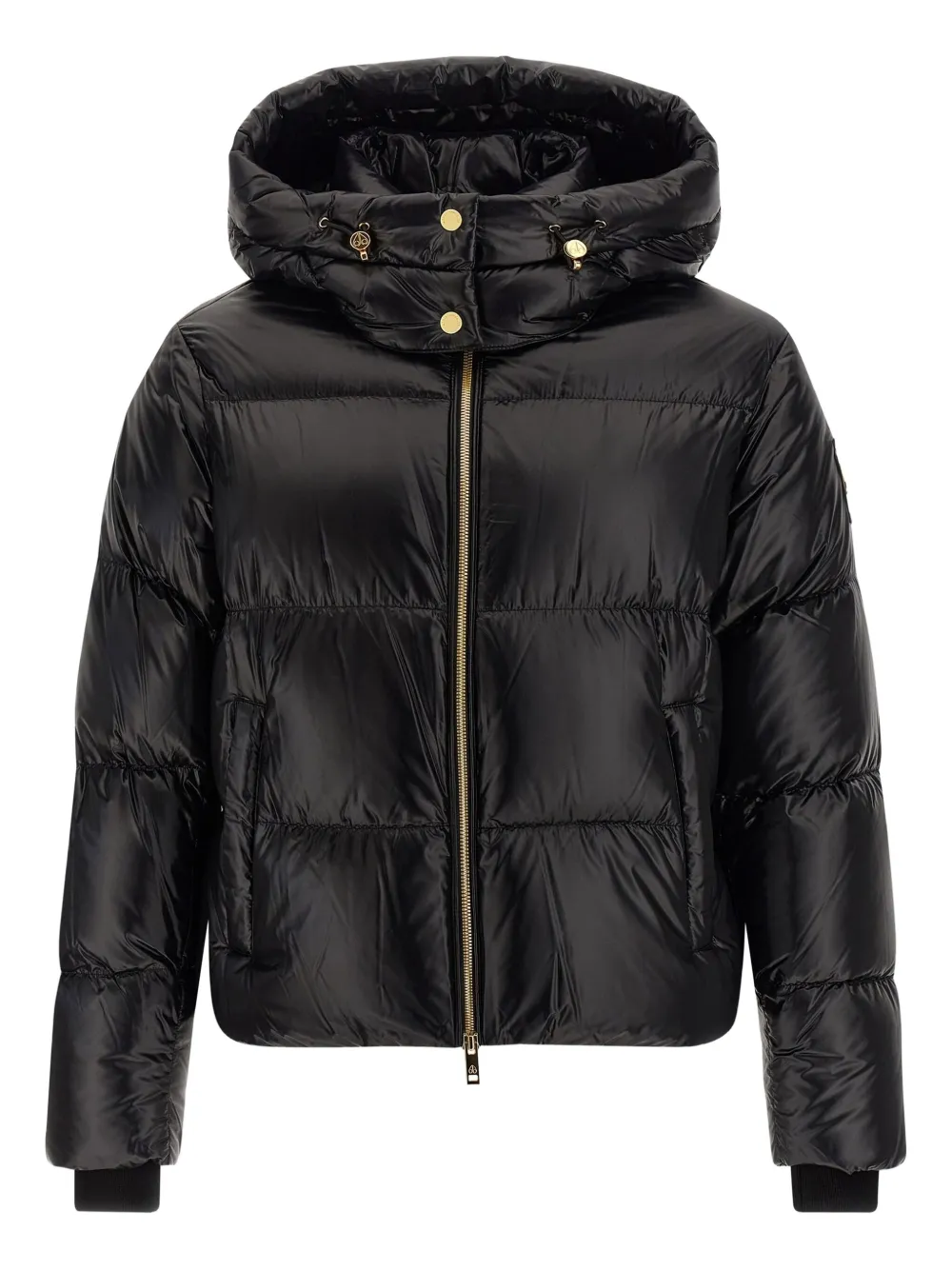Moose Knuckles Moonstone hooded jacket - Zwart