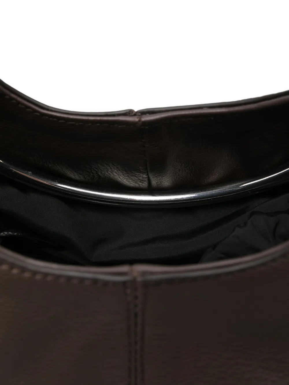 Vic Matie Leren shopper Bruin
