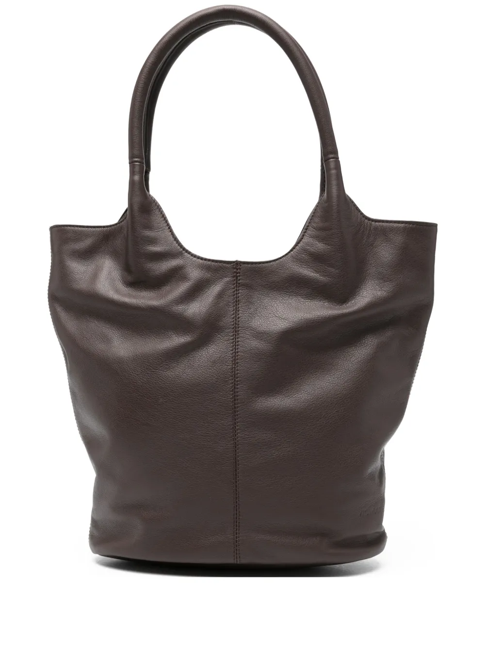 Vic Matie leather tote bag | Brown | Image 1