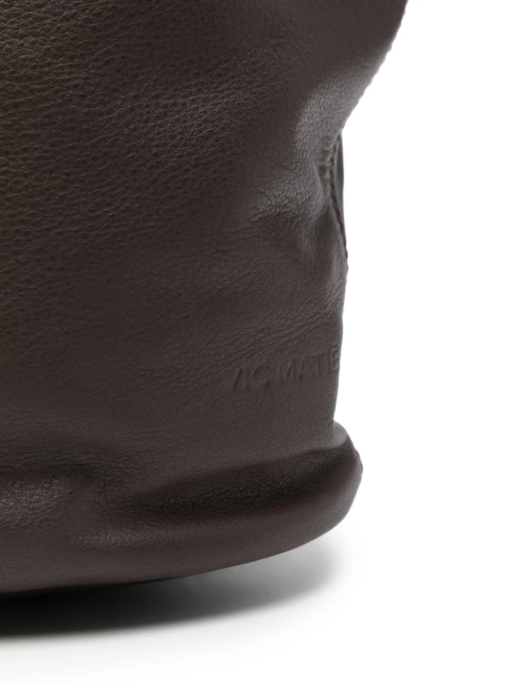Vic Matie Leren shopper Bruin