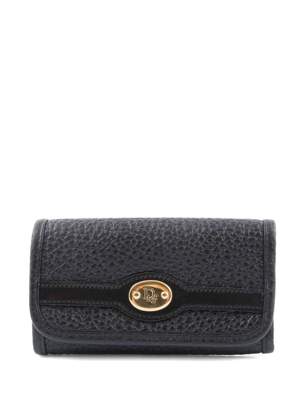 Christian Dior Pre-Owned 2000s leather key case - ブラック Christian Dior Pre-Owned 2000s leather key case - ブラック