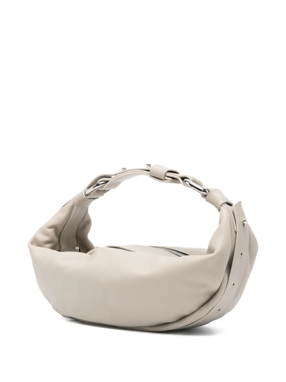 Vic Matie Leren schoudertas - Beige
