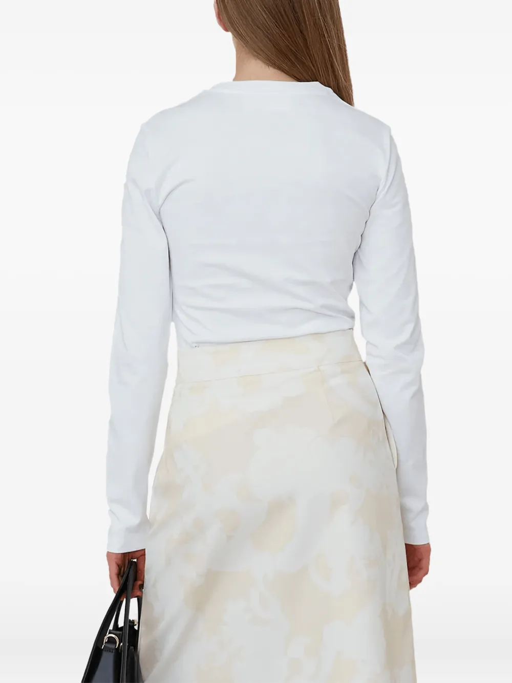 Clara Organic-Cotton Long-Sleeved T-Shirt