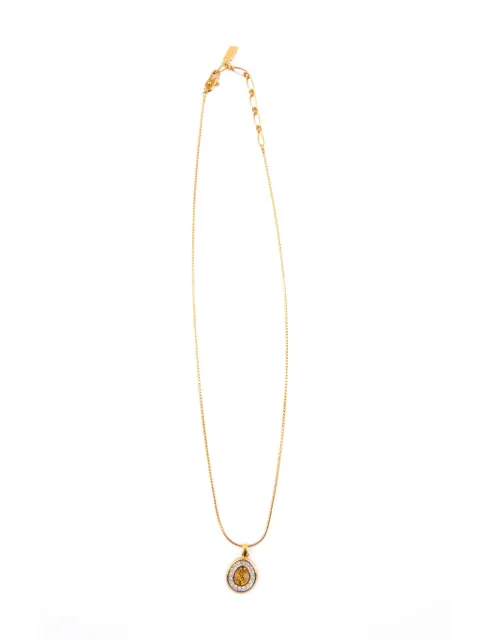 Saint Laurent Pre-Owned 2000s Cassandre pendant necklace