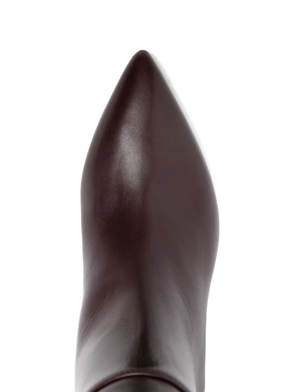 Paris Texas Gaia 60 Leather Knee-high Boots In Red