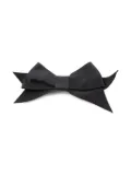 CHANEL Pre-Owned 2000s silk bow-tie brooch - Black