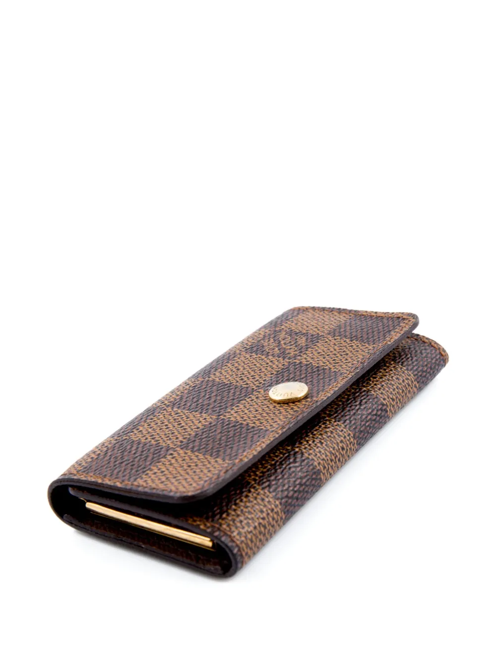 Pre-owned Louis Vuitton 2000s Tri-fold Key-case In Brown
