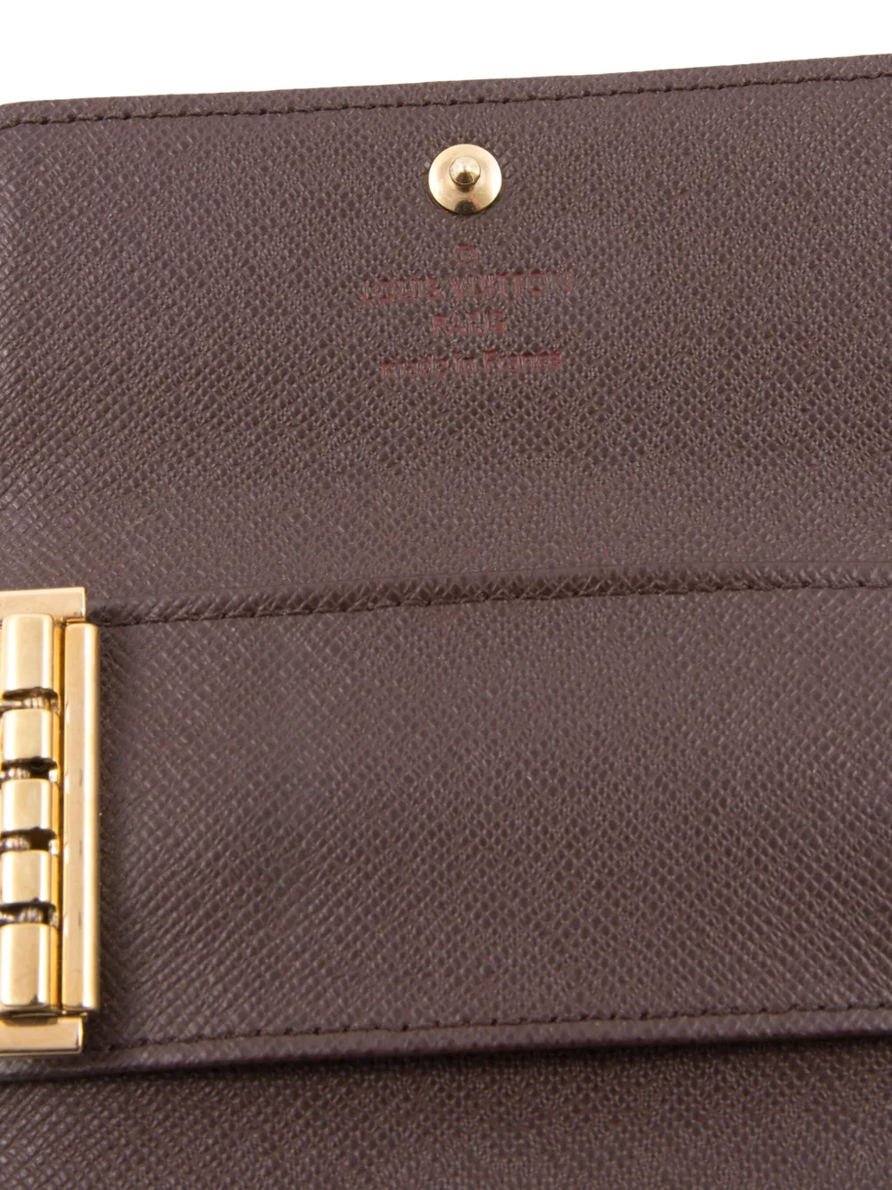 Pre-owned Louis Vuitton 2000s Tri-fold Key-case In Brown