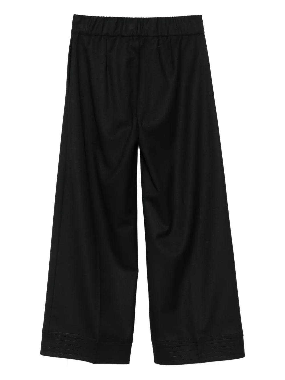 D.Exterior Broek met elastische tailleband - Zwart