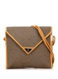 Saint Laurent Pre-Owned 2000-2012 PVC Flap crossbody bag - Brown