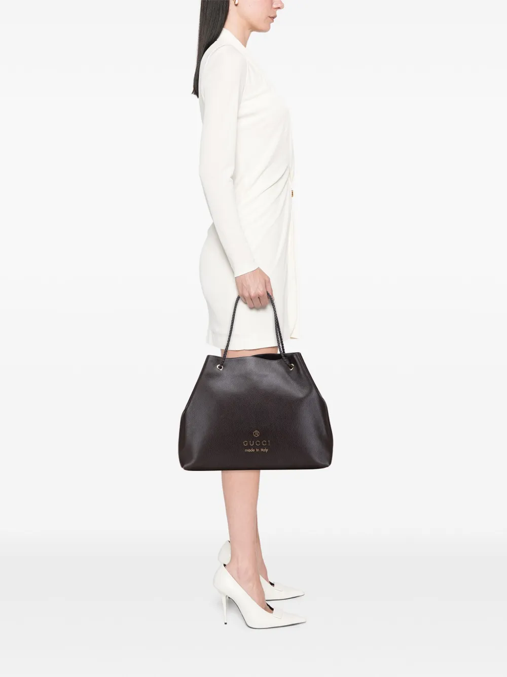 Gucci Pre-Owned 2001-2015 Large Leather Gifford tote bag | Pre-Owned | Image 2