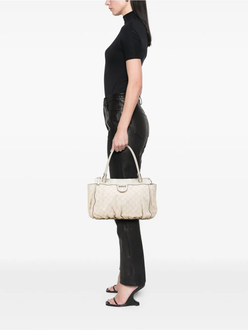 Gucci Pre-Owned 2000-2015 Guccissima Abbey D Ring tote bag | Pre-Owned | Image 2
