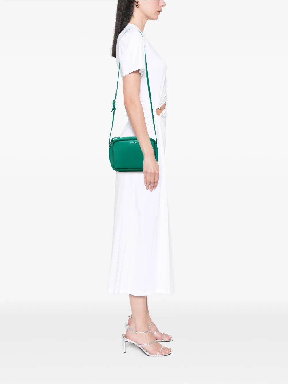 Balenciaga Pre-Owned 2021 Leather Logo Everyday Camera Bag S crossbody bag | Pre-Owned | Image 2
