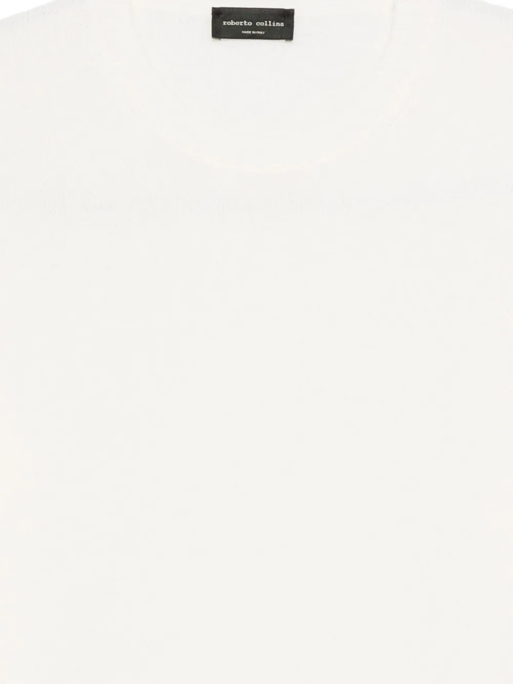 Roberto Collina Round-neck Sweater In White