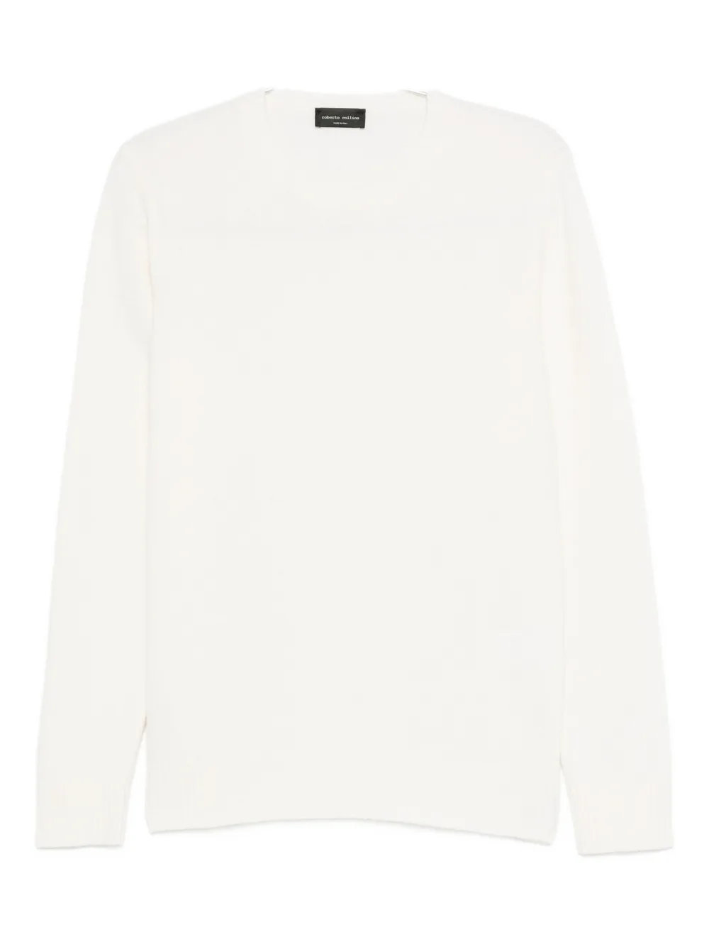Roberto Collina Round-neck Sweater In White