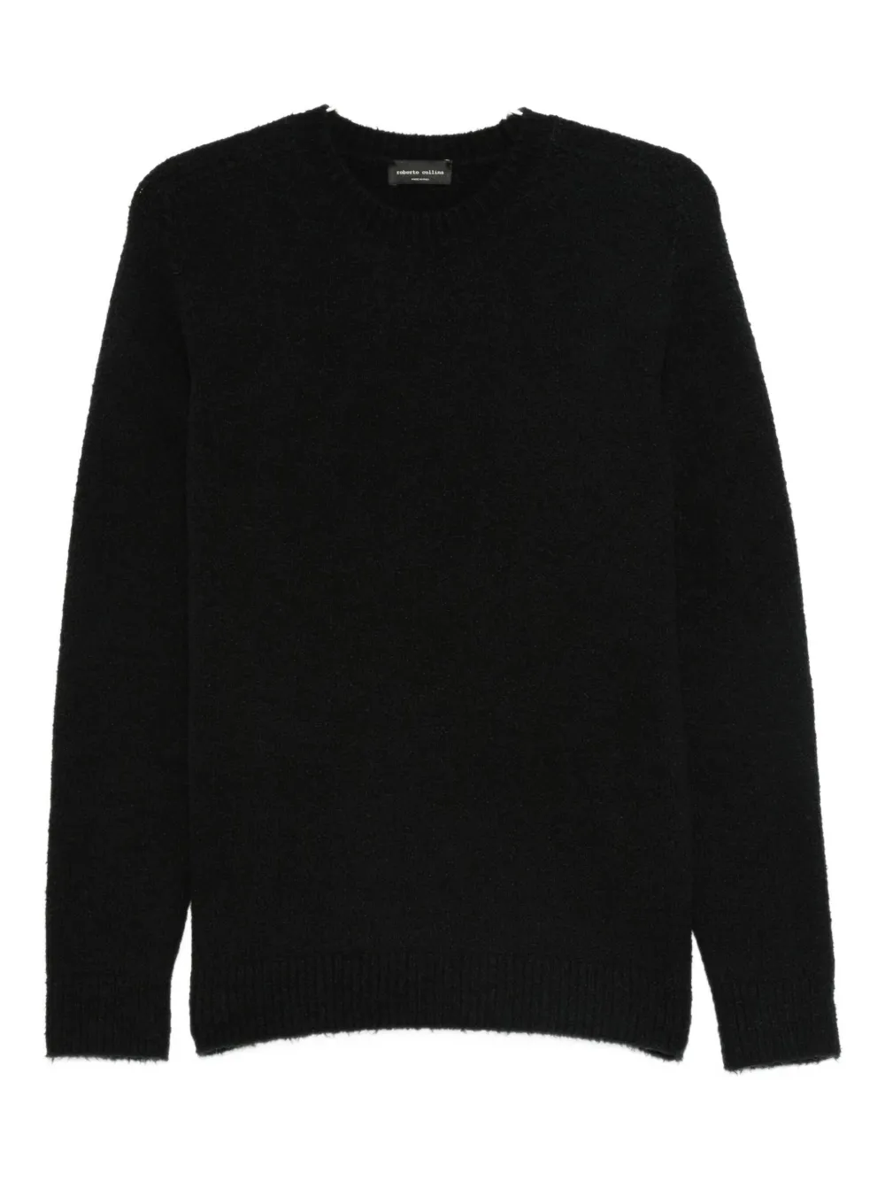 Roberto Collina Round-neck Sweater In Black