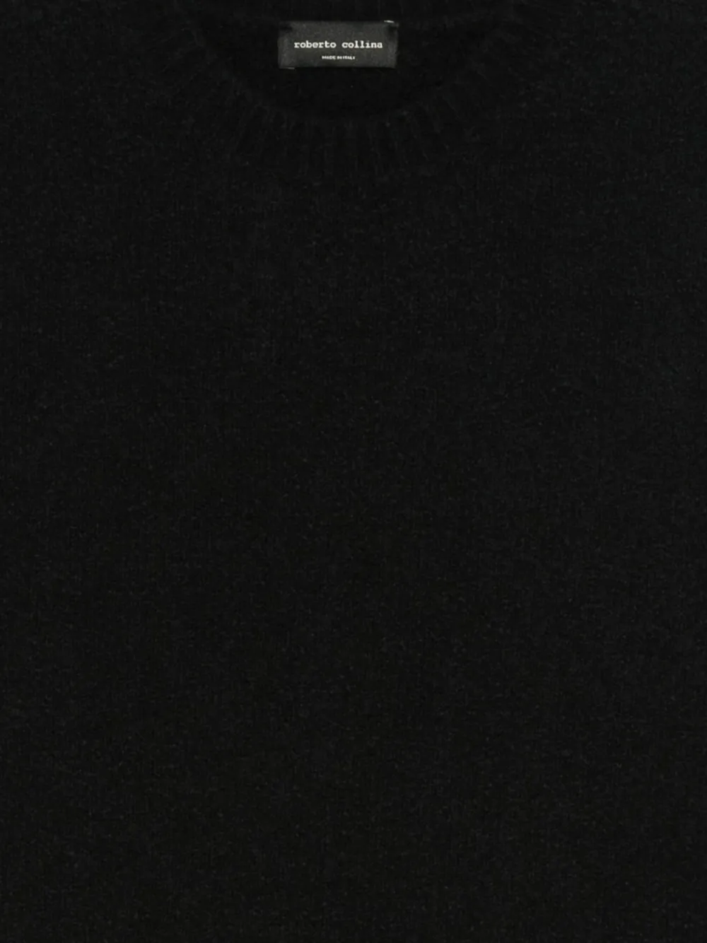 Roberto Collina Round-neck Sweater In Black