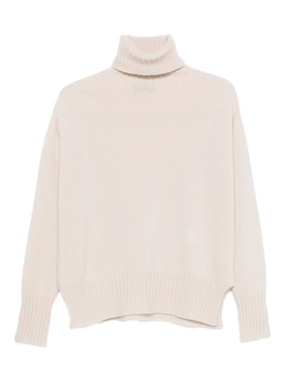 Roberto Collina turtleneck ribbed sweater | Neutrals | Image 1