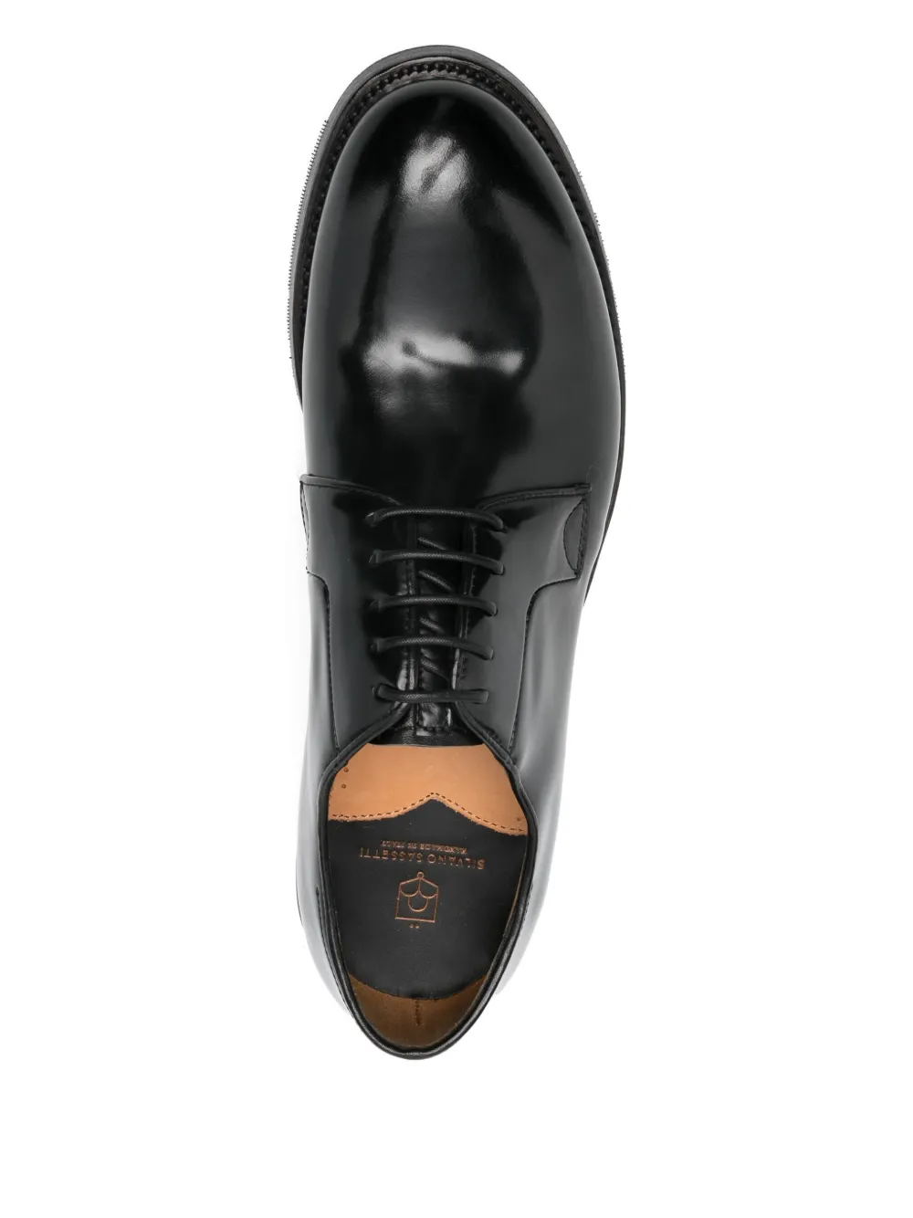 Silvano Sassetti Lace-up Leather Shoes In Black