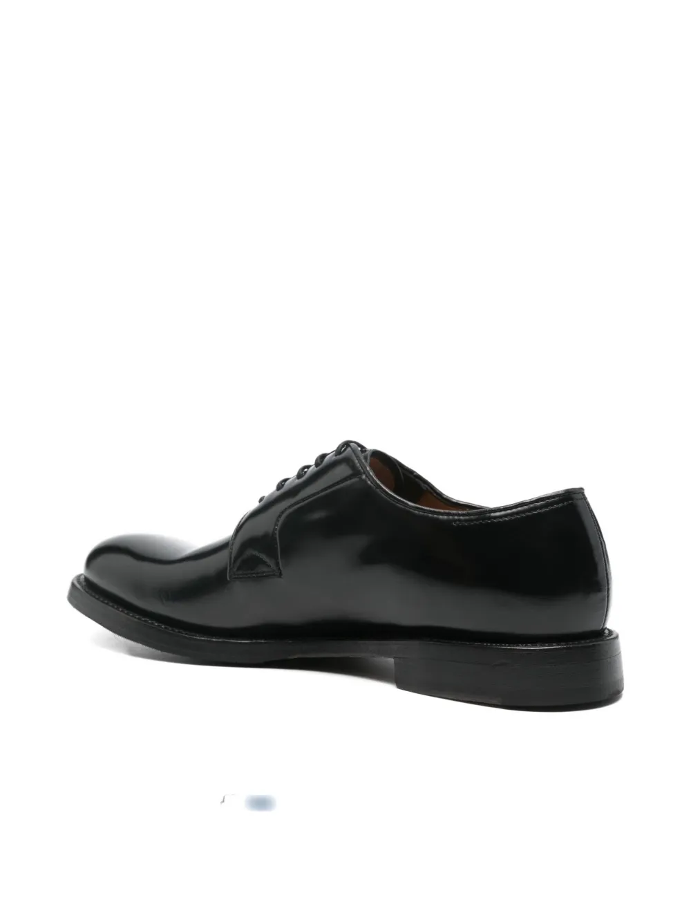 Silvano Sassetti Lace-up Leather Shoes In Black